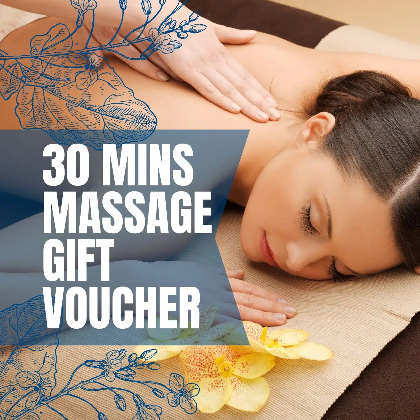 30 minutes massage gift voucher