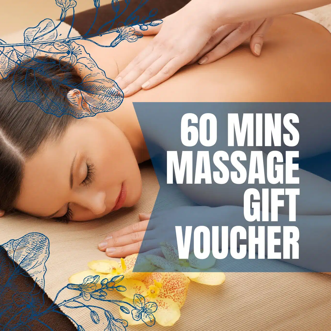 60 minutes massage gift voucher