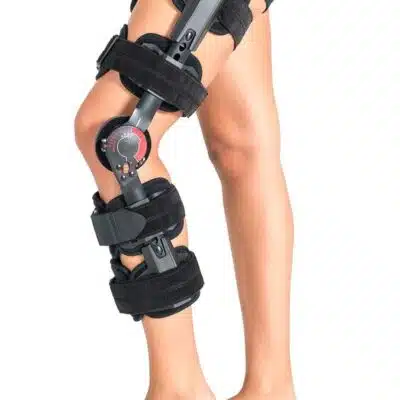 post op rom knee brace