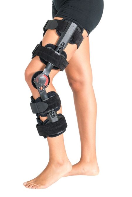 post op rom knee brace