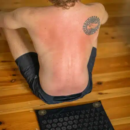 acupressure mat black spikes