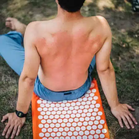 acupressure mat orange