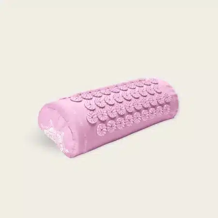 pink acupressure pillow