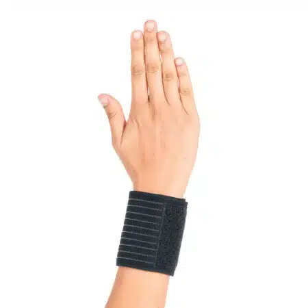 black wrist wrap universal